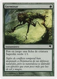 Sprout (Spanish) - "Germinar" (J41) - Magic Encyclopedia 2005 (Salvat/Hachette) - Magic: The Gathering card