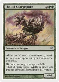 Sporesower Thallid (Italian) - "Thallid Spargispore" - Magic Encyclopedia 2005 (Salvat/Hachette) - Magic: The Gathering card