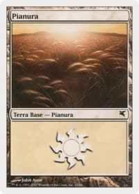Plains (Spanish) - "Llanura" (C10) - Magic Encyclopedia 2005 (Salvat/Hachette) - Magic: The Gathering card