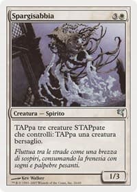 Sandsower (Italian) - "Spargisabbia" (J26) - Magic Encyclopedia 2005 (Salvat/Hachette) - Magic: The Gathering card