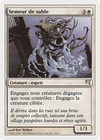 Sandsower (French) - "Semeur de sable" (J26) - Magic Encyclopedia 2005 (Salvat/Hachette) - Magic: The Gathering card