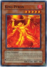 King Pyron - Tactical Evolution - YuGiOh card