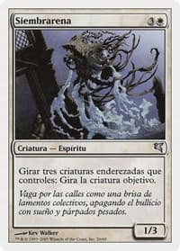 Sandsower (Spanish) - "Siembrarena" (J26) - Magic Encyclopedia 2005 (Salvat/Hachette) - Magic: The Gathering card