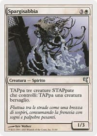 Sandsower (Italian) - "Spargisabbia" (C51) - Magic Encyclopedia 2005 (Salvat/Hachette) - Magic: The Gathering card