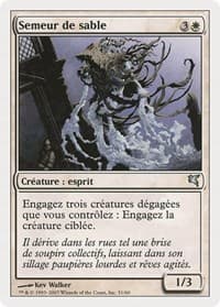 Sandsower (French) - "Semeur de sable" (C51) - Magic Encyclopedia 2005 (Salvat/Hachette) - Magic: The Gathering card