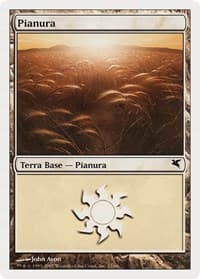 Plains (Italian) - "Pianura" (L23) - Magic Encyclopedia 2005 (Salvat/Hachette) - Magic: The Gathering card