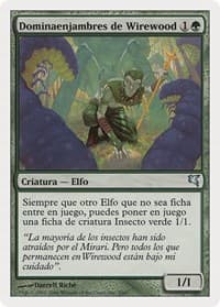 Wirewood Hivemaster (Spanish) - "Dominaenjambres de Wirewood" (B3) - Magic Encyclopedia 2005 (Salvat/Hachette) - Magic: The Gathering card