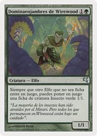 Wirewood Hivemaster (Spanish) - "Dominaenjambres de Wirewood" (B4) - Magic Encyclopedia 2005 (Salvat/Hachette) - Magic: The Gathering card