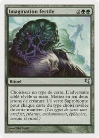 Fertile Imagination (French) - "Imagination fertile" (J2) - Magic Encyclopedia 2005 (Salvat/Hachette) - Magic: The Gathering card