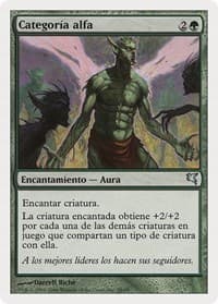 Alpha Status (Spanish) - "Categoría alfa" - Magic Encyclopedia 2005 (Salvat/Hachette) - Magic: The Gathering card