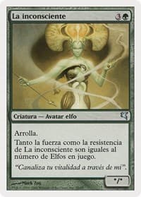 Heedless One (Spanish) - "La inconsciente" - Magic Encyclopedia 2005 (Salvat/Hachette) - Magic: The Gathering card