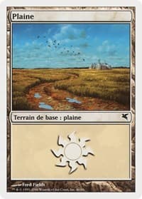 Plains (French) - "Plaine" (G46) - Magic Encyclopedia 2005 (Salvat/Hachette) - Magic: The Gathering card