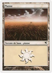 Plains (French) - "Plaine" (C45) - Magic Encyclopedia 2005 (Salvat/Hachette) - Magic: The Gathering card