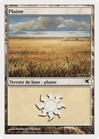 Plains (French) - "Plaine" (G34) - Magic Encyclopedia 2005 (Salvat/Hachette) - Magic: The Gathering card