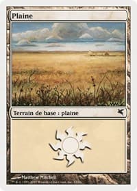 Plains (French) - "Plaine" (C33) - Magic Encyclopedia 2005 (Salvat/Hachette) - Magic: The Gathering card