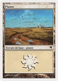 Plains (French) - "Plaine" (J24) - Magic Encyclopedia 2005 (Salvat/Hachette) - Magic: The Gathering card