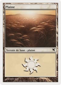 Plains (French) - "Plaine" (J23) - Magic Encyclopedia 2005 (Salvat/Hachette) - Magic: The Gathering card