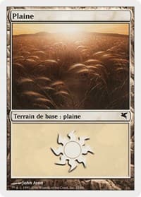 Plains (French) - "Plaine" (G23) - Magic Encyclopedia 2005 (Salvat/Hachette) - Magic: The Gathering card