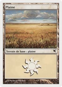 Plains (French) - "Plaine" (J12) - Magic Encyclopedia 2005 (Salvat/Hachette) - Magic: The Gathering card