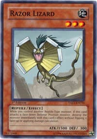 Razor Lizard - Tactical Evolution - YuGiOh card
