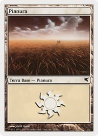 Plains (Italian) - "Pianura" (J11) - Magic Encyclopedia 2005 (Salvat/Hachette) - Magic: The Gathering card