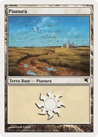 Plains (Italian) - "Pianura" (G20) - Magic Encyclopedia 2005 (Salvat/Hachette) - Magic: The Gathering card