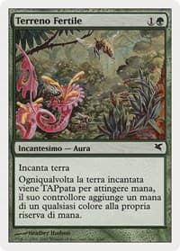 Fertile Ground (Italian) - "Terreno Fertile" (K6) - Magic Encyclopedia 2005 (Salvat/Hachette) - Magic: The Gathering card