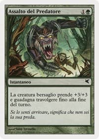 Predator's Strike (Italian) - "Assalto del Predatore" - Magic Encyclopedia 2005 (Salvat/Hachette) - Magic: The Gathering card