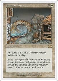 Icatian Town - Classic Sixth Edition - Magic: The Gathering card