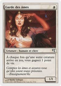 Soul Warden (French) - "Garde des ames" (J27) - Magic Encyclopedia 2005 (Salvat/Hachette) - Magic: The Gathering card