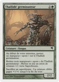 Thallid Germinator (French) - "Thallide germinateur" (J43) - Magic Encyclopedia 2005 (Salvat/Hachette) - Magic: The Gathering card