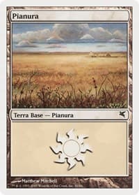 Plains (Italian) - "Pianura" (J36) - Magic Encyclopedia 2005 (Salvat/Hachette) - Magic: The Gathering card