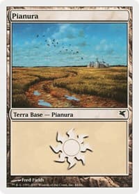 Plains (Italian) - "Pianura" (C44) - Magic Encyclopedia 2005 (Salvat/Hachette) - Magic: The Gathering card
