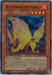 Blazewing Butterfly - Tactical Evolution - YuGiOh card