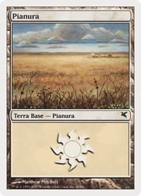 Plains (Italian) - "Pianura" (J60) - Magic Encyclopedia 2005 (Salvat/Hachette) - Magic: The Gathering card