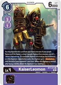 KaiserLeomon - Next Adventure - Digimon Card Game card