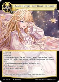 Alice Enters the Game of Gods - Game of Gods: Reloaded - Force of Will card