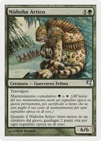 Arctic Nishoba (Italian) - "Nishoba Artico" (L14) - Magic Encyclopedia 2005 (Salvat/Hachette) - Magic: The Gathering card