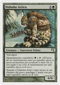 Arctic Nishoba (Italian) - "Nishoba Artico" (L26) - Magic Encyclopedia 2005 (Salvat/Hachette) - Magic: The Gathering card