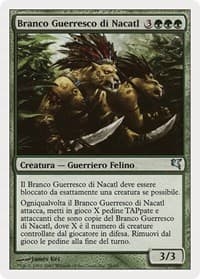 Nacatl War-Pride (Italian) - "Branco Guerresco di Nacatl" - Magic Encyclopedia 2005 (Salvat/Hachette) - Magic: The Gathering card