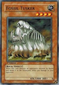 Fossil Tusker - Tactical Evolution - YuGiOh card