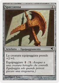 Bonesplitter (Italian) - "Spaccaossa" (L5) - Magic Encyclopedia 2005 (Salvat/Hachette) - Magic: The Gathering card