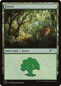 Forest (576) - Secret Lair Drop Series - Magic: The Gathering card
