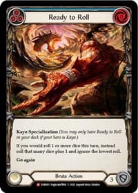 Ready to Roll - Everfest - Flesh and Blood TCG card
