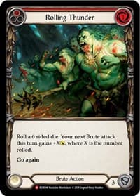 Rolling Thunder - Everfest - Flesh and Blood TCG card