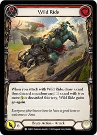 Wild Ride (Red) - Everfest - Flesh and Blood TCG card