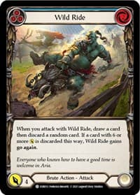 Wild Ride (Blue) - Everfest - Flesh and Blood TCG card