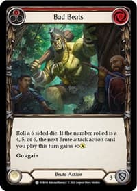 Bad Beats (Red) - Everfest - Flesh and Blood TCG card