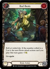 Bad Beats (Yellow) - Everfest - Flesh and Blood TCG card
