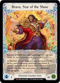 Bravo, Star of the Show - Everfest - Flesh and Blood TCG card